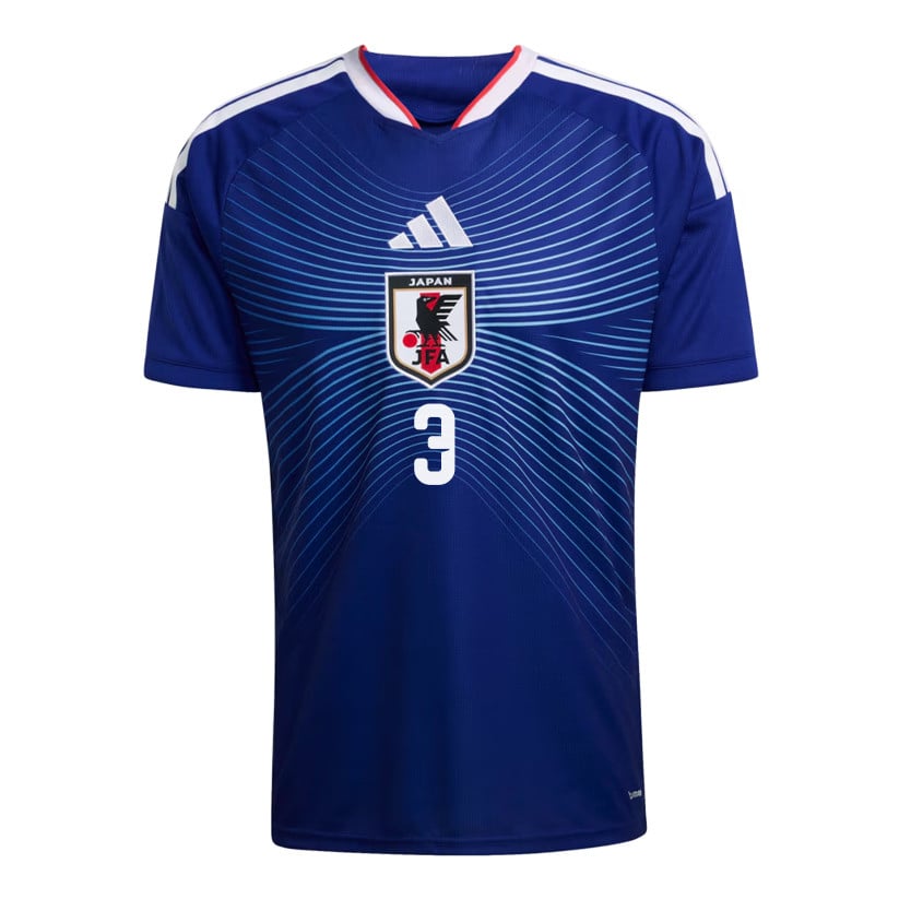 Shogo Taniguchi 3 Japan National Team 2026 Home Jersey - Blue, Men