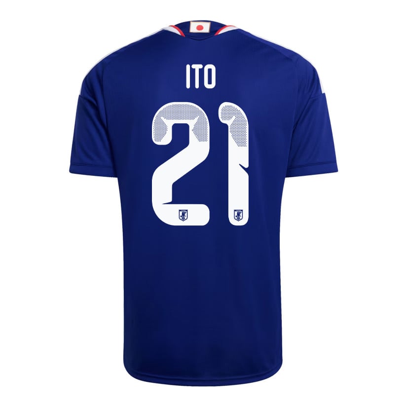 Hiroki Ito 21 Japan National Team 2026 Home Jersey - Blue, Men