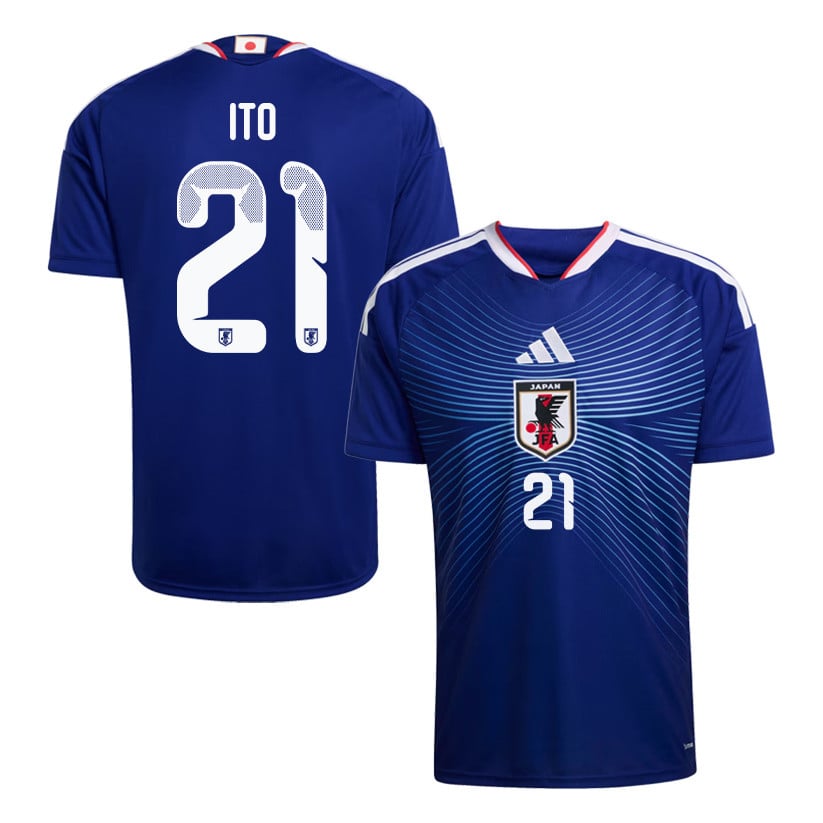 Hiroki Ito 21 Japan National Team 2026 Home Jersey - Blue, Men