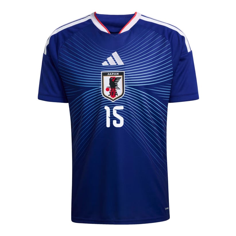 Daichi Kamada 15 Japan National Team 2026 Home Jersey - Blue, Men