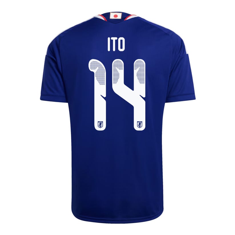 Junya Ito 14 Japan National Team 2026 Home Jersey - Blue, Men