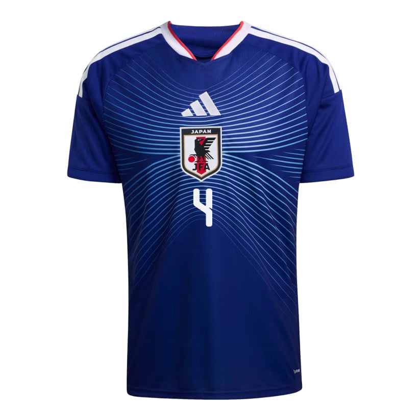 Ayumu Seko 4 Japan National Team 2026 Home Jersey - Blue, Men