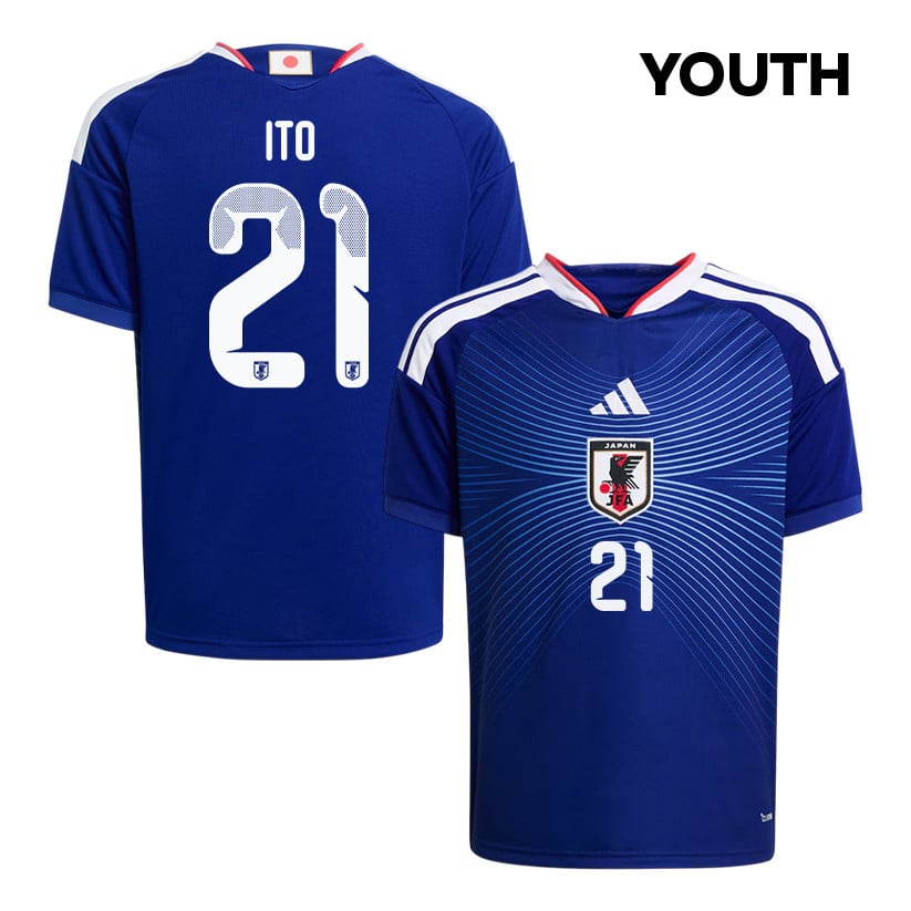 Hiroki Ito 21 Youth Japan National Team 2026 Home Jersey - Blue