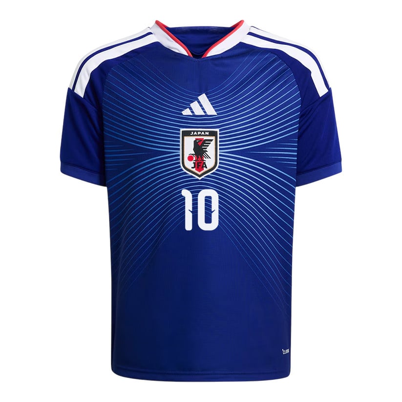 Ritsu Doan 10 Youth Japan National Team 2026 Home Jersey - Blue