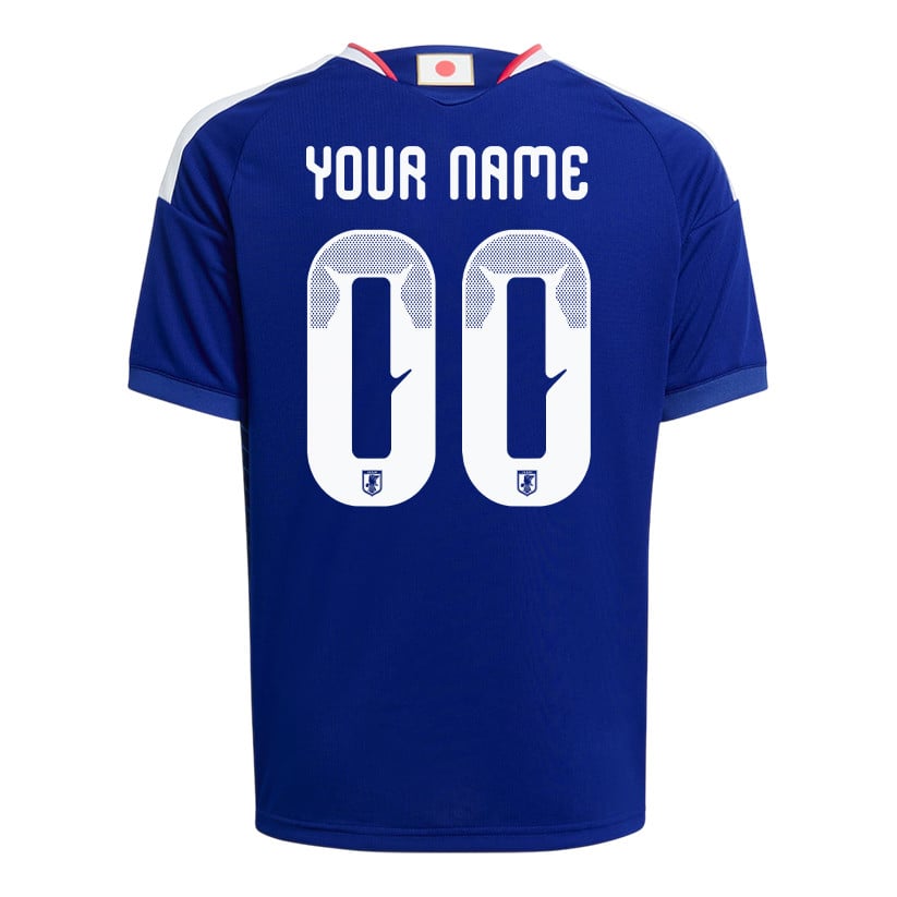 Japan National Team 2026 Youth Personalized Home Jersey - Blue