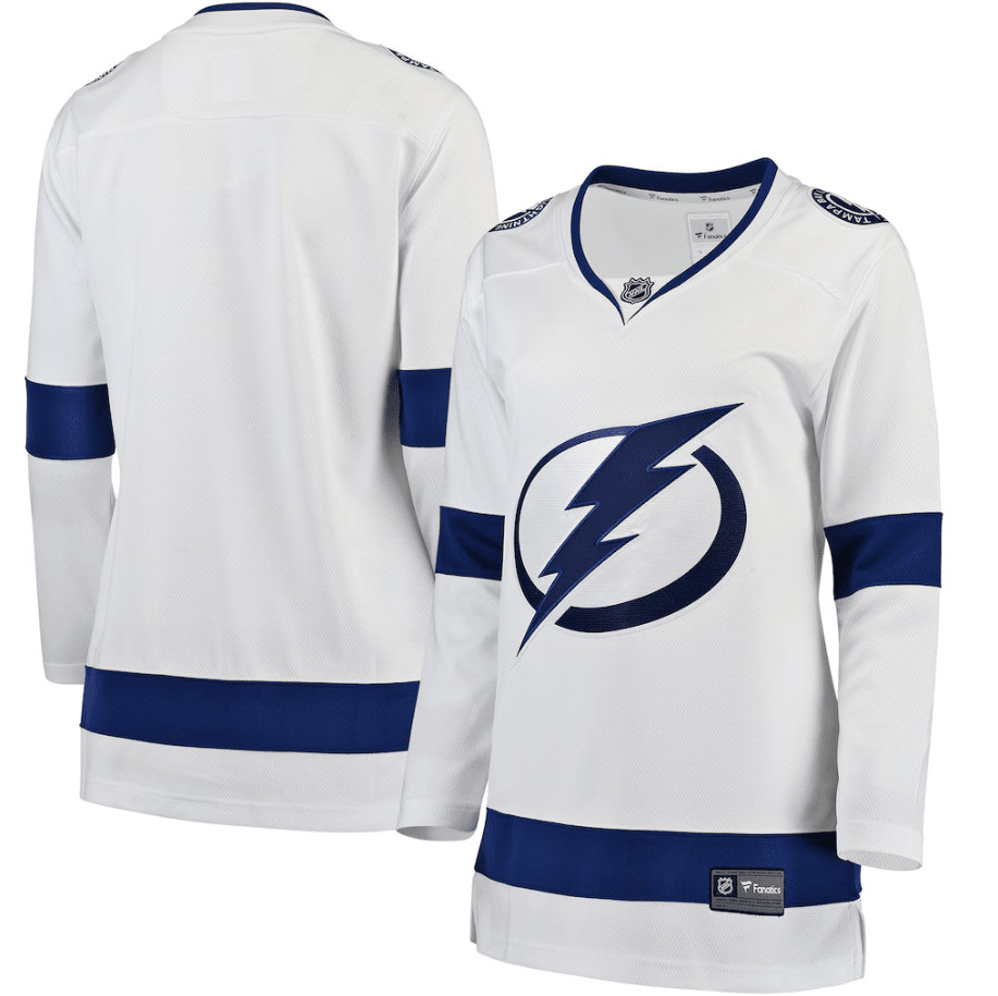 Tampa Bay Lightning Women's Away Breakaway Jersey - White