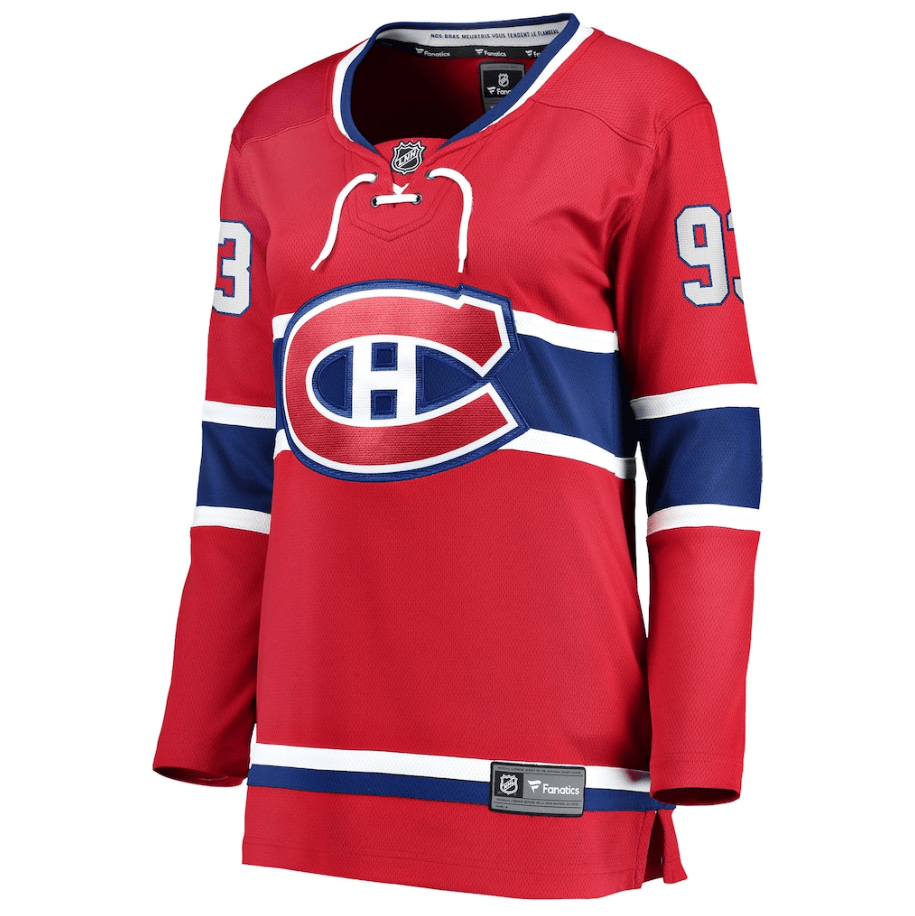 Ivan Demidov 93 Montreal Canadiens Women's Home Breakaway Player Jersey - Red