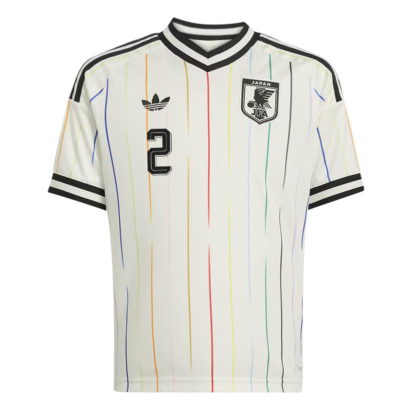 Yukinari Sugawara 2 Youth Japan National Team 2026 Away Jersey - Off White