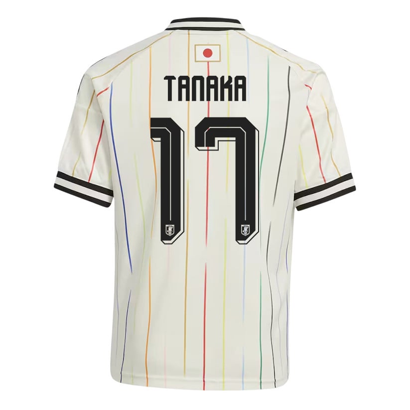 Ao Tanaka 17 Youth Japan National Team 2026 Away Jersey - Off White