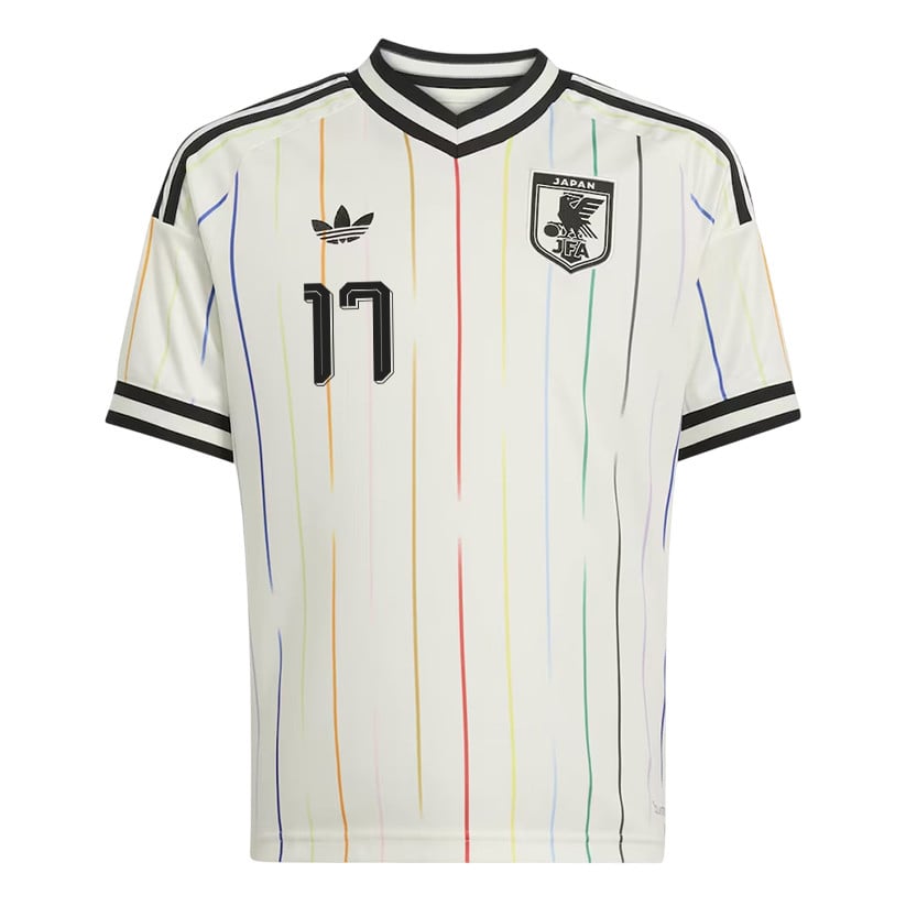 Ao Tanaka 17 Youth Japan National Team 2026 Away Jersey - Off White