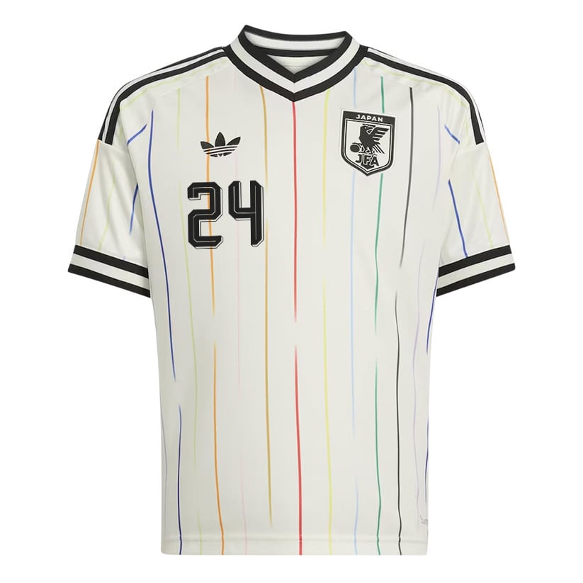 Kaishu Sano 24 Youth Japan National Team 2026 Away Jersey - Off White
