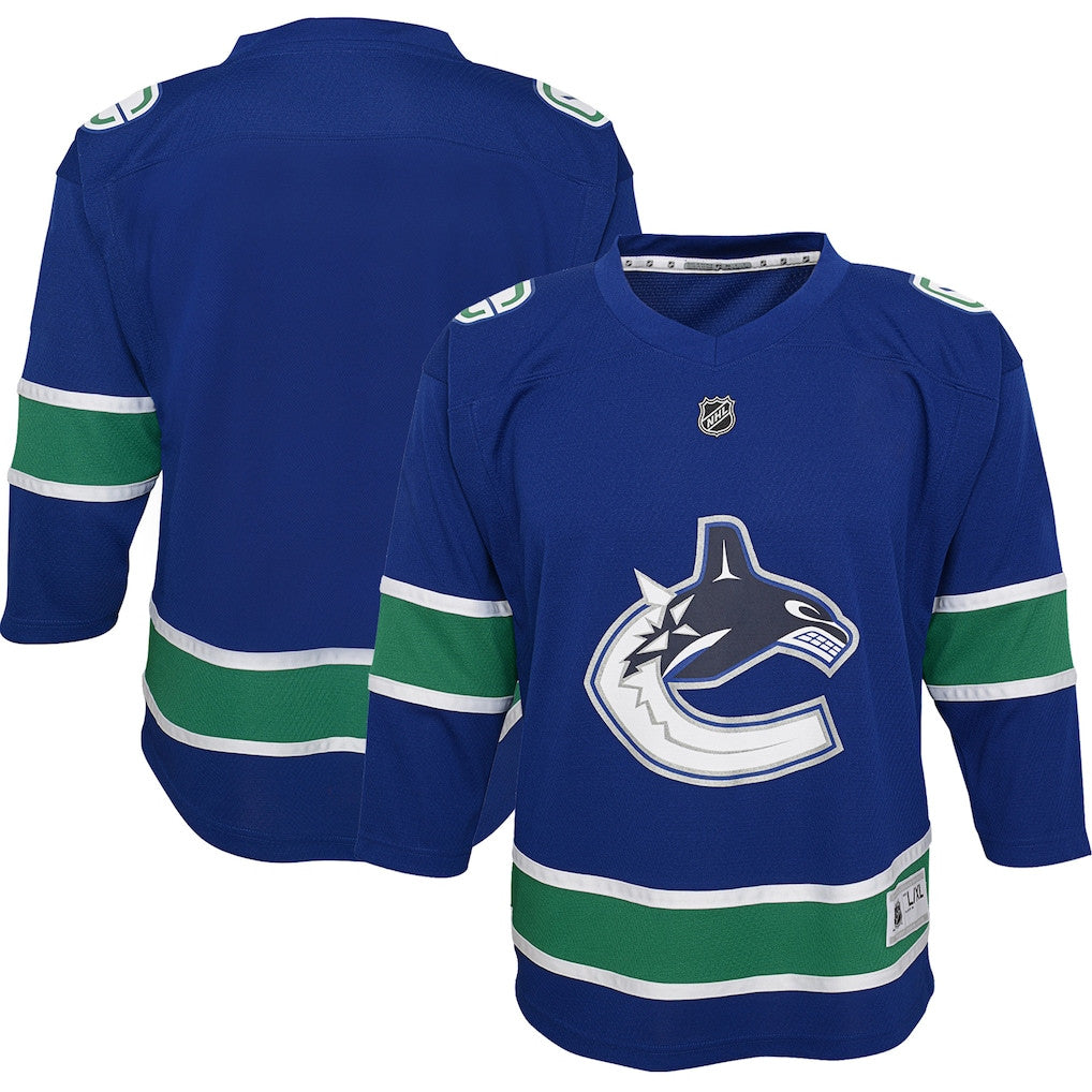 Vancouver Canucks Youth Home Jersey - Blue