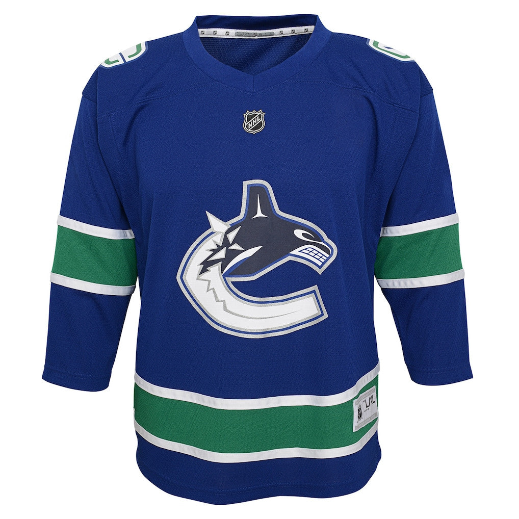Vancouver Canucks Youth Home Jersey - Blue