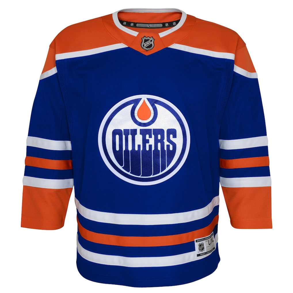 Edmonton Oilers Youth Home Jersey - Orange/Royal