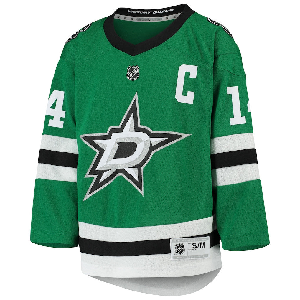 Jamie Benn 14 Dallas Stars Youth Home Player Jersey - Kelly Green