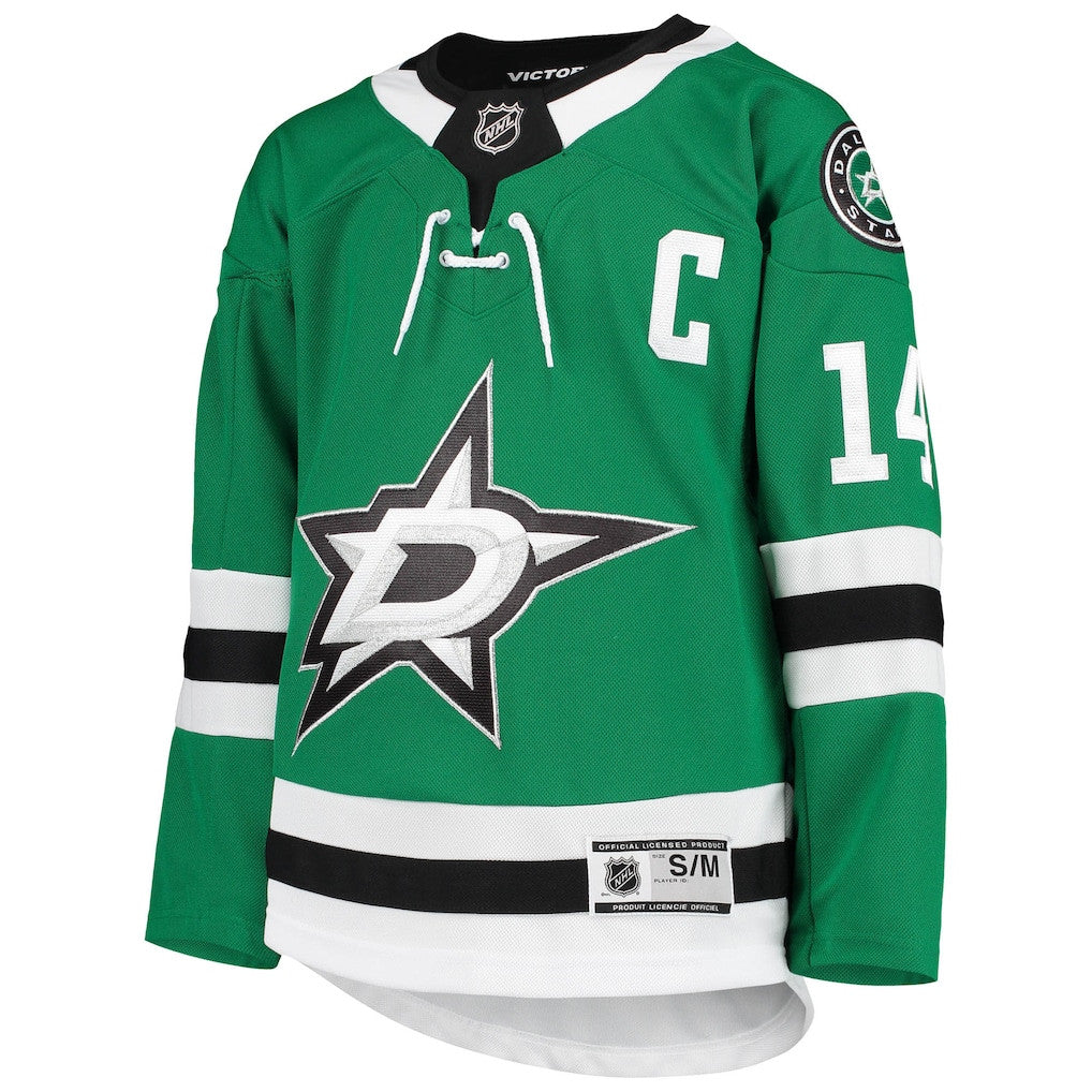 Jamie Benn 14 Dallas Stars Youth Home Player Jersey - Kelly Green