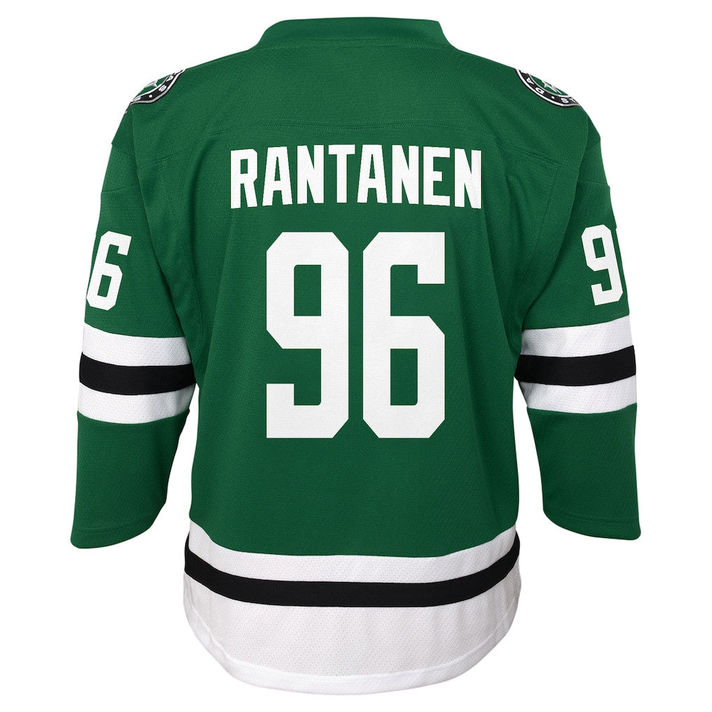 Mikko Rantanen 96 Dallas Stars Youth Home Player Jersey - Kelly Green