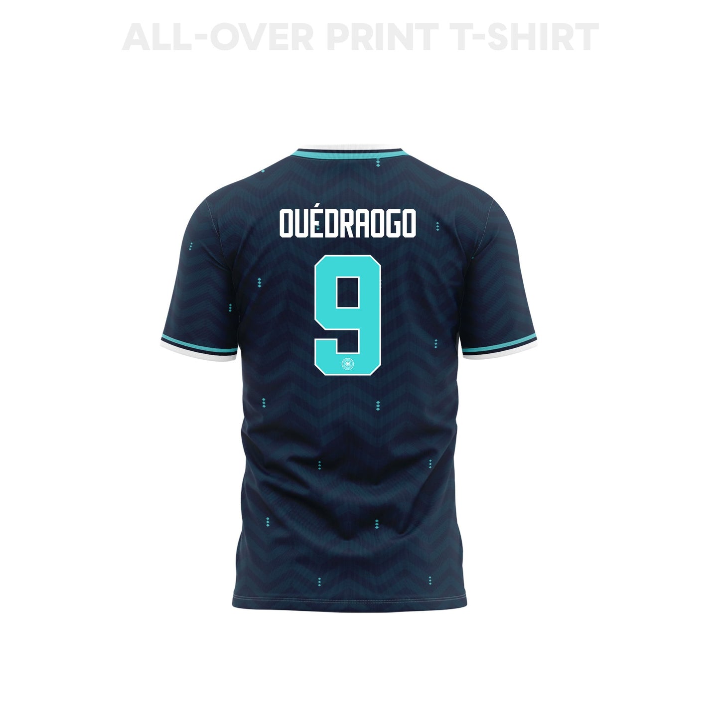Assan Ouédraogo 9 Germany 2026 Away 3D T-Shirt Fully Printed – Unisex, Navy