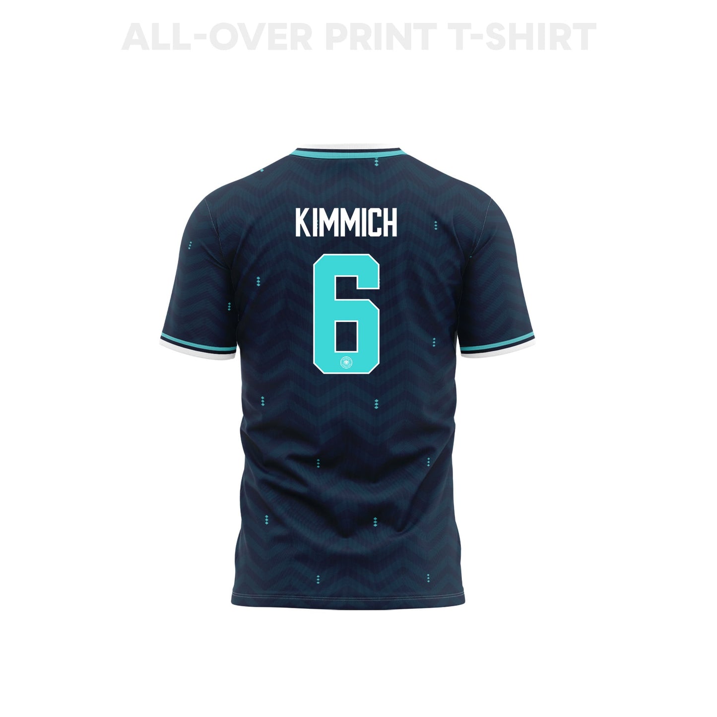 Joshua Kimmich 6 Germany 2026 Away 3D T-Shirt Fully Printed – Unisex, Navy
