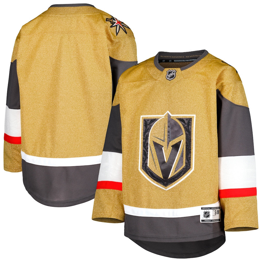 Vegas Golden Knights Youth Home Player Jersey - Gold