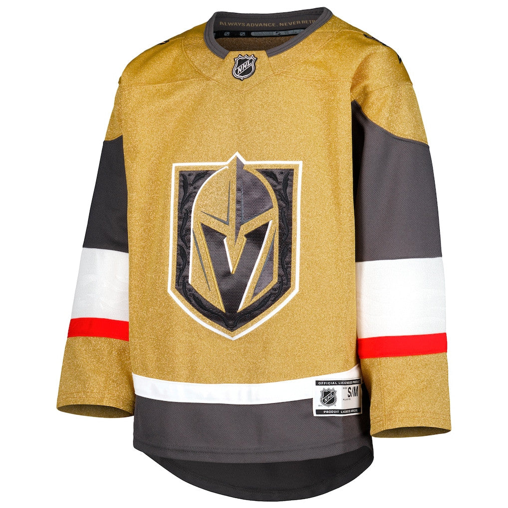Vegas Golden Knights Youth Home Player Jersey - Gold