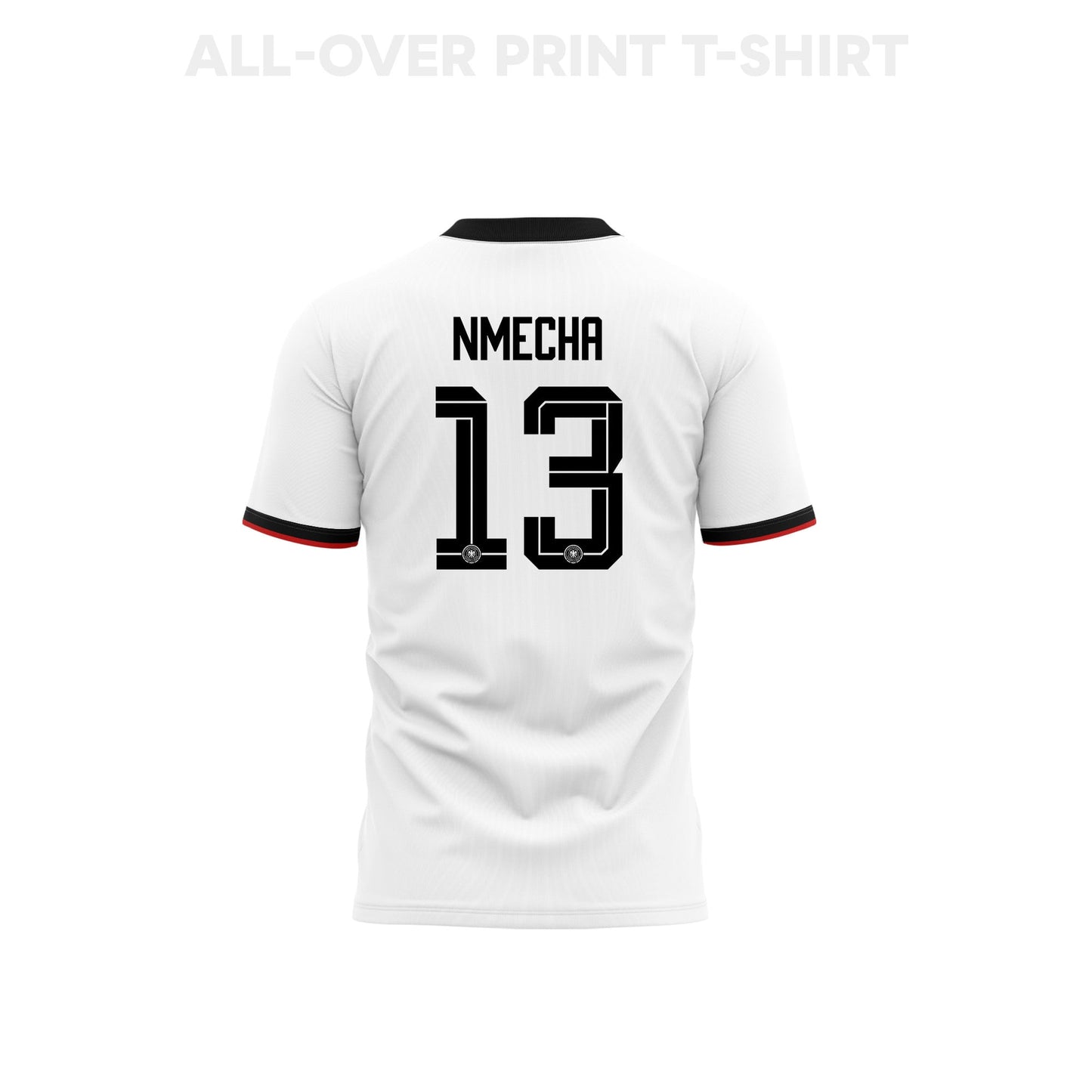 Felix Nmecha 13 Youth Germany 2026 Home 3D T-shirt Fully Printed – White