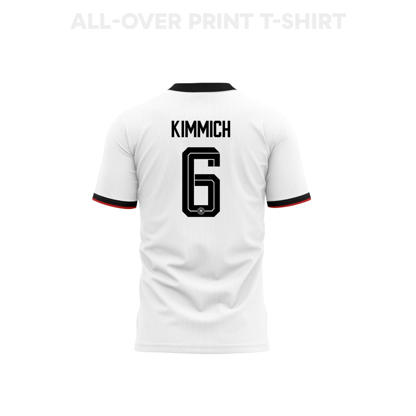 Joshua Kimmich 6 Youth Germany 2026 Home 3D T-shirt Fully Printed – White