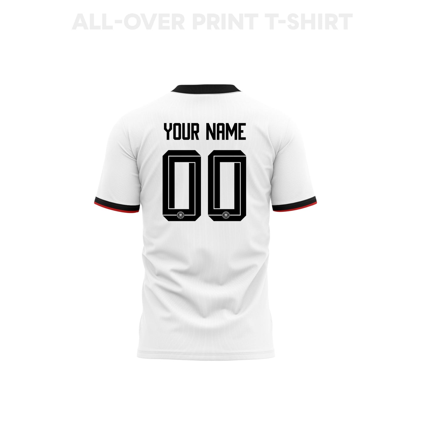 Germany 2026 Home 3D T-shirt Fully Printed – Personalized - White