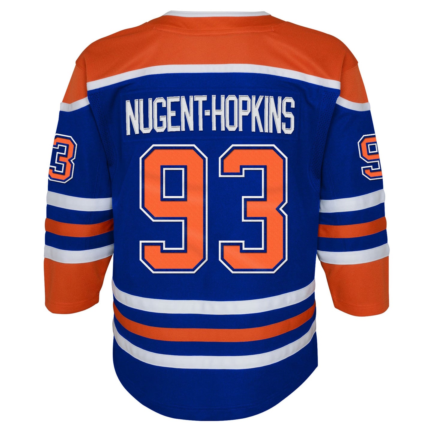 Ryan Nugent-Hopkins 93 Edmonton Oilers Home Jersey - Youth, Royal Blue