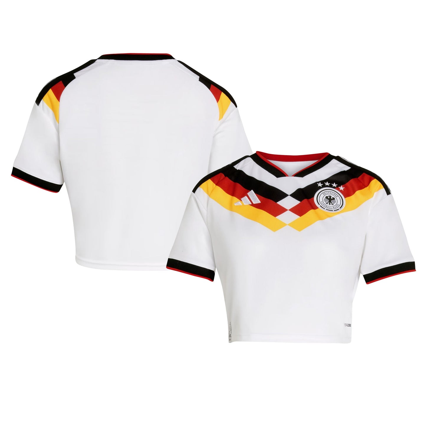 Germany 2026 Home Women's Cropped Jersey - White
