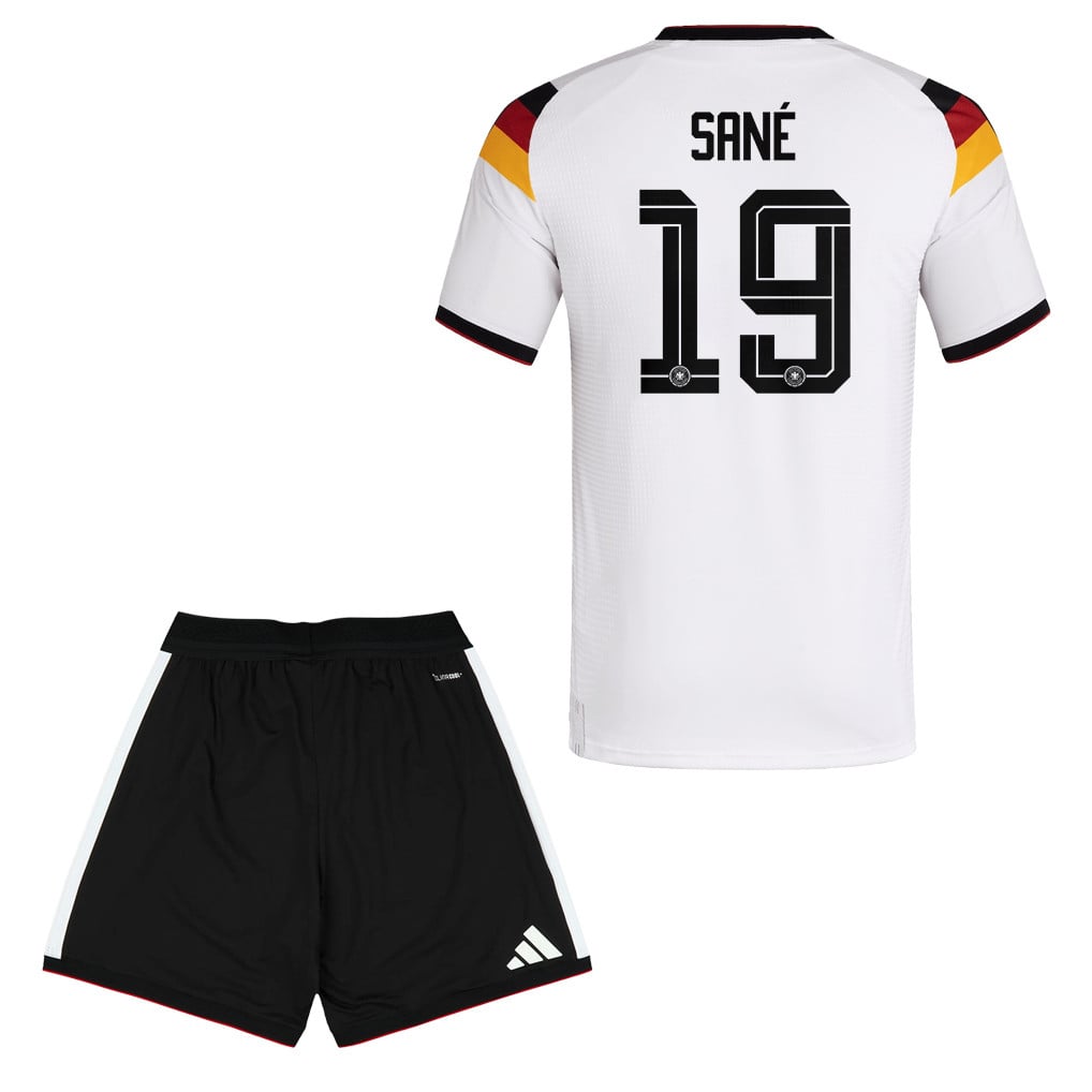 Leroy Sané 19 Germany 2026 Home Men Jersey & Shorts Set – White