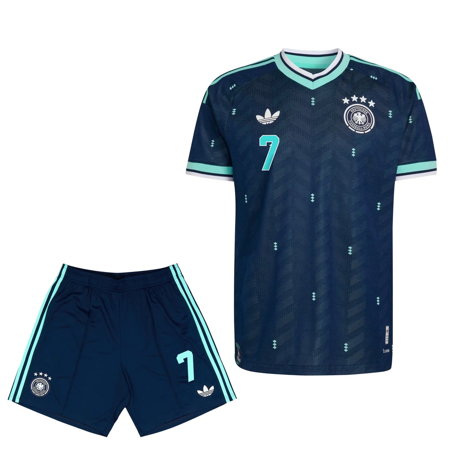 Jamie Leweling 7 Germany 2026 Away Men Jersey & Shorts Set – Navy