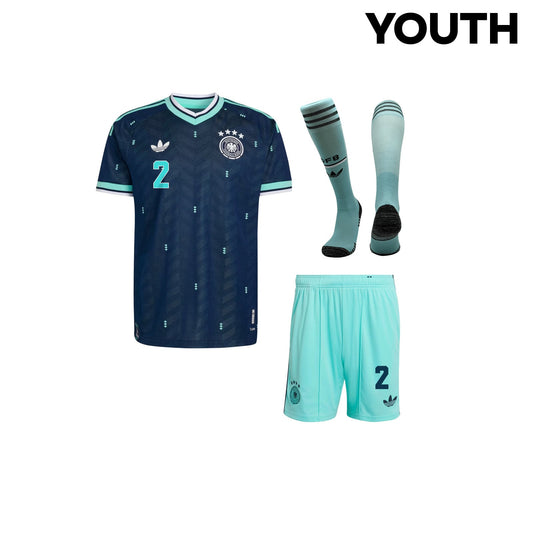 Antonio Rüdiger 2 Germany 2026 YOUTH Away Kit Set – Navy
