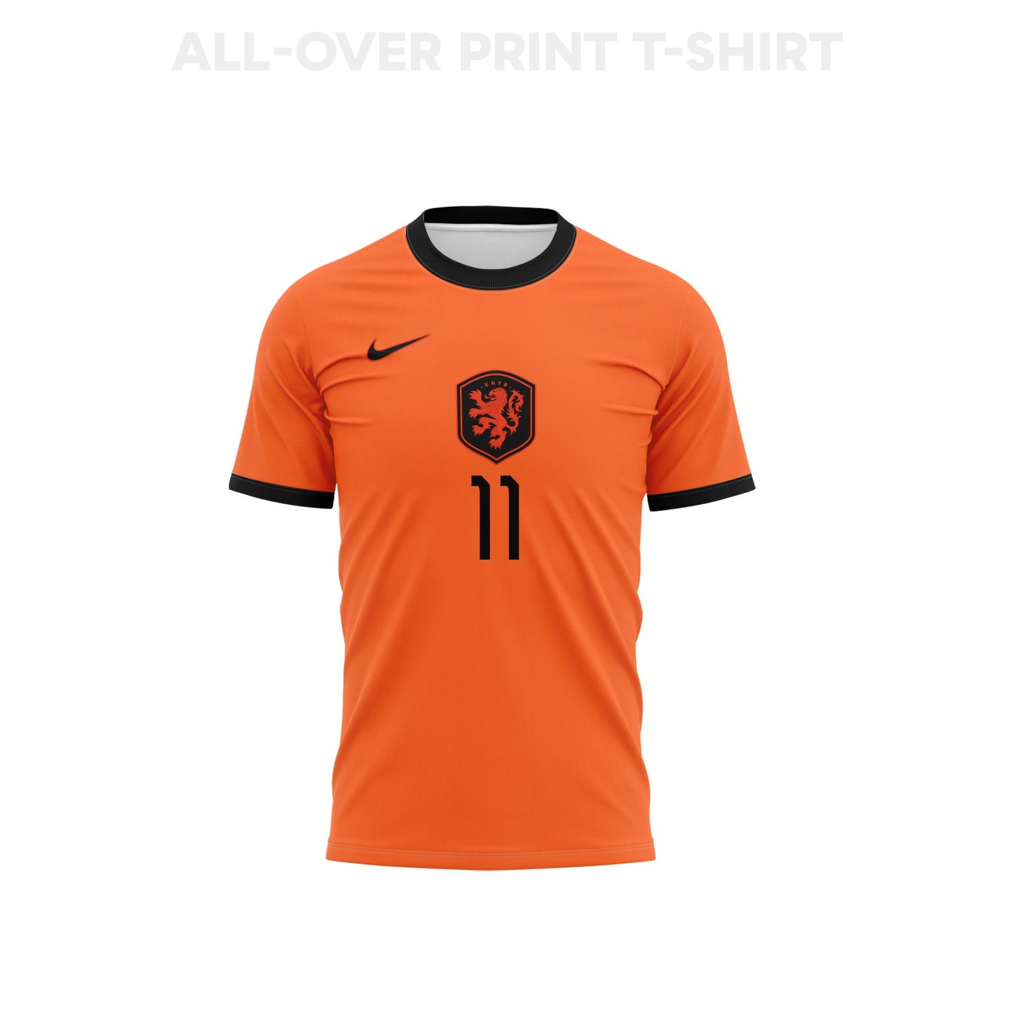 Cody Gakpo 11 Netherlands 2026 Home 3D T-Shirt Fully Printed – Unisex, Orange