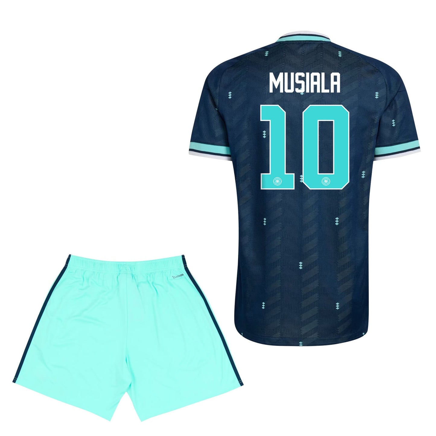 Jamal Musiala 10 Germany 2026 YOUTH Away Jersey & Shorts Set - Navy