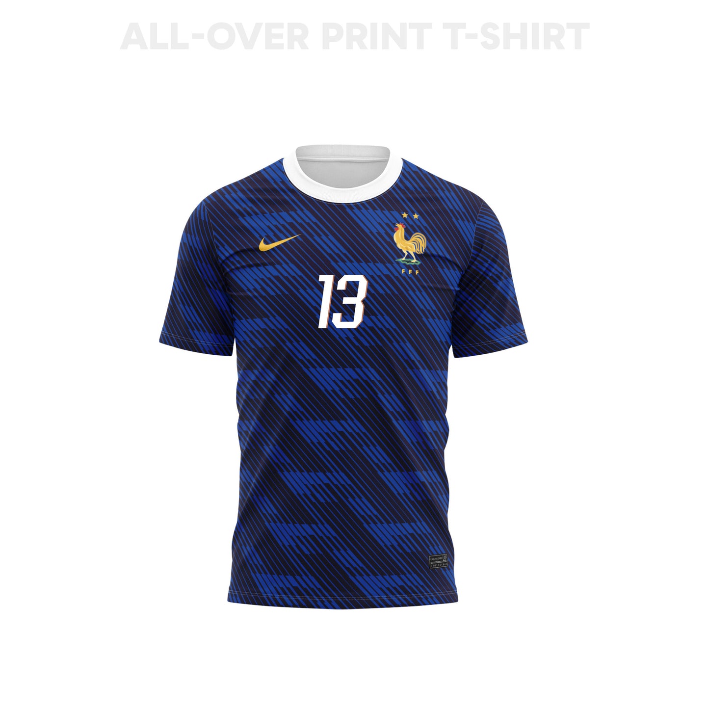 N'Golo Kanté 13 France 2026 Home 3D T-Shirt Fully Printed – Unisex, Blue