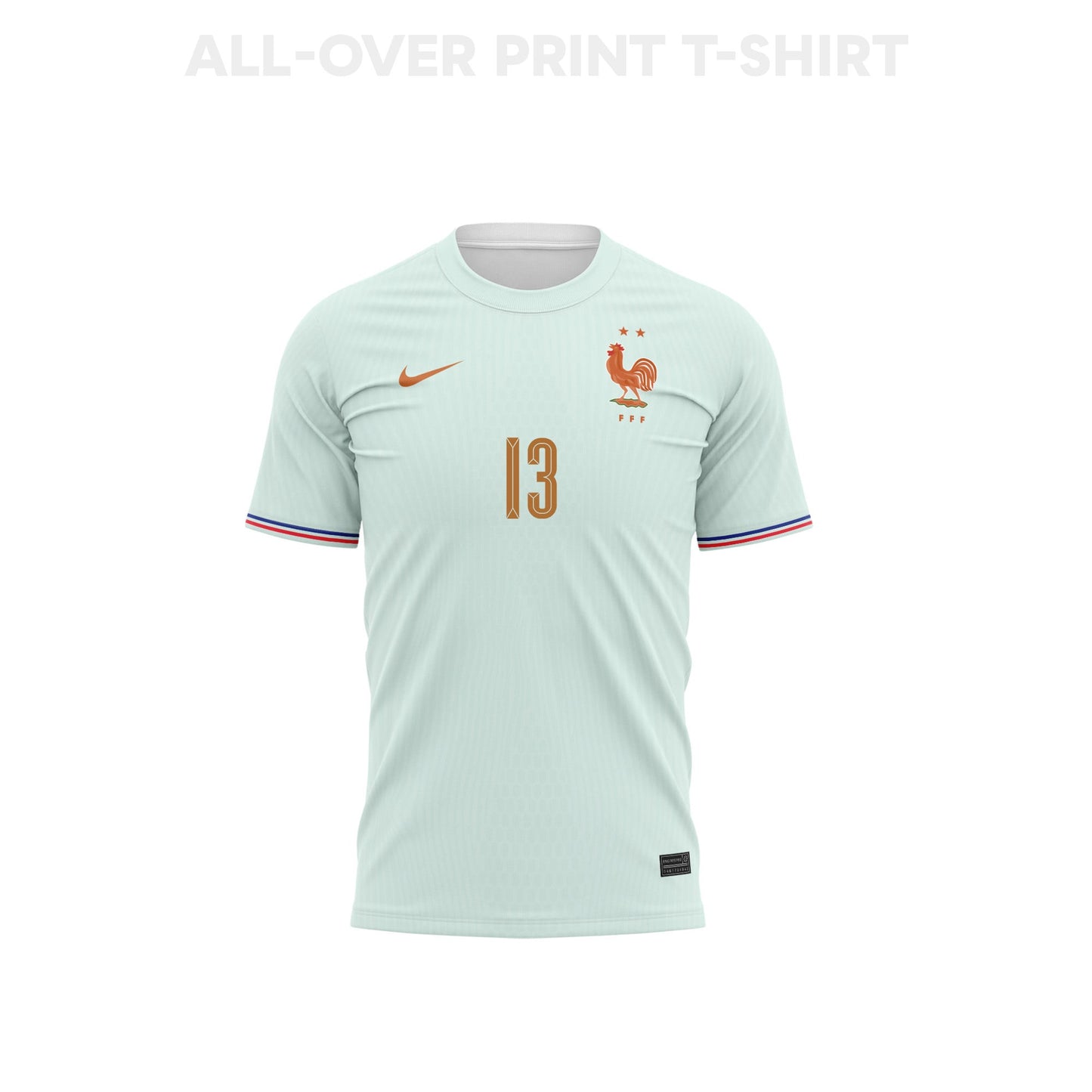 N'Golo Kanté 13 Youth France 2026 Away 3D T-shirt Fully Printed – Green