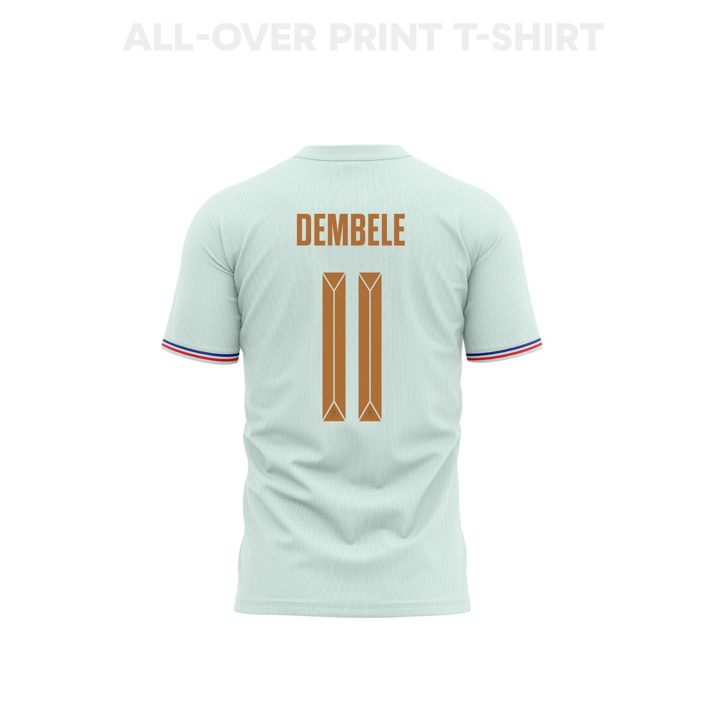 Ousmane Dembélé 11 Youth France 2026 Away 3D T-shirt Fully Printed – Green