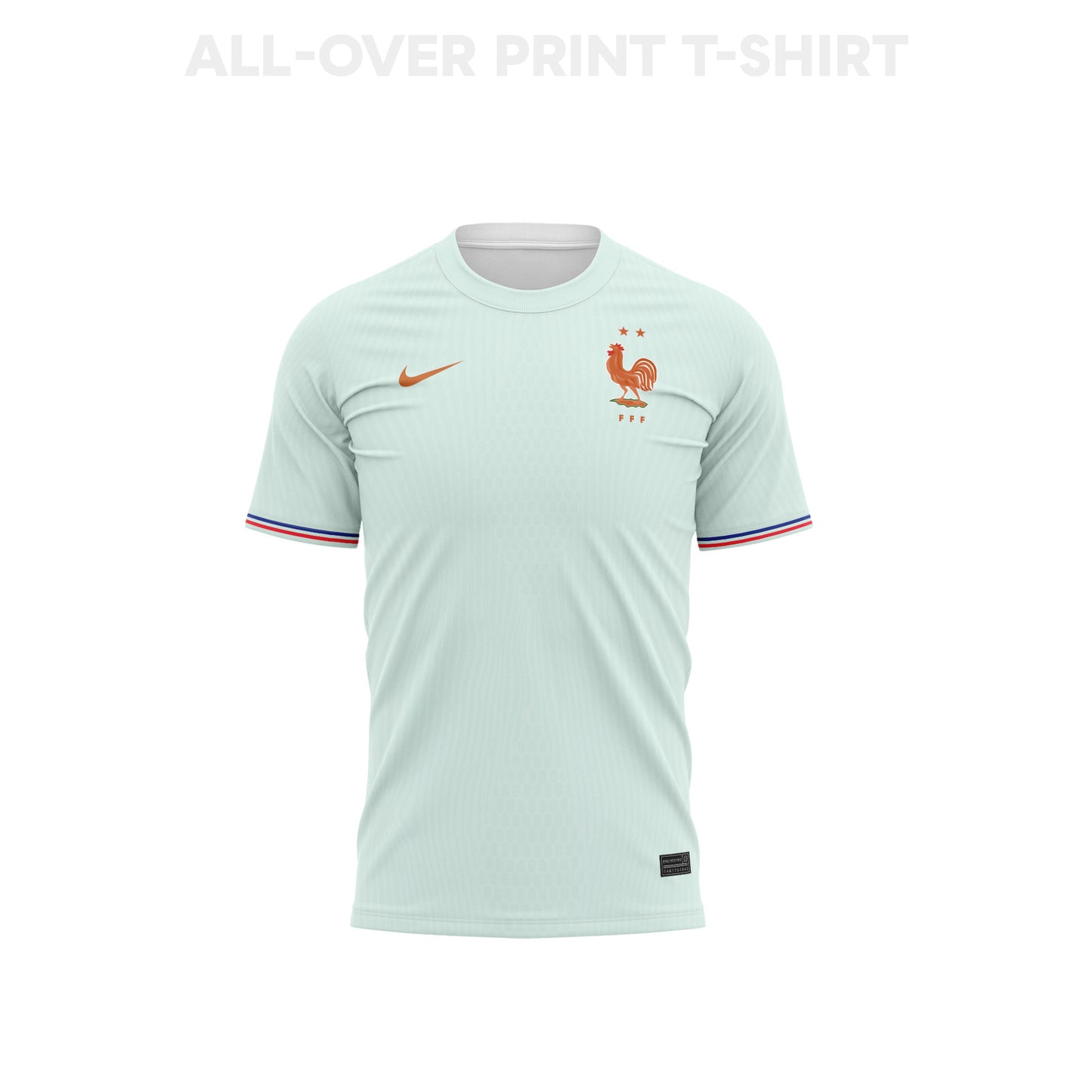 France 2026 Youth Away 3D T-shirt Fully Printed – Green
