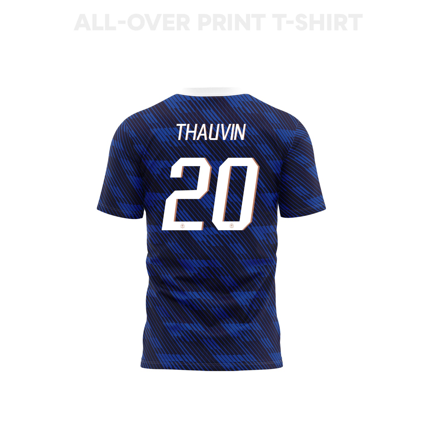 Florian Thauvin 20 Youth France 2026 Home 3D T-shirt Fully Printed – Blue