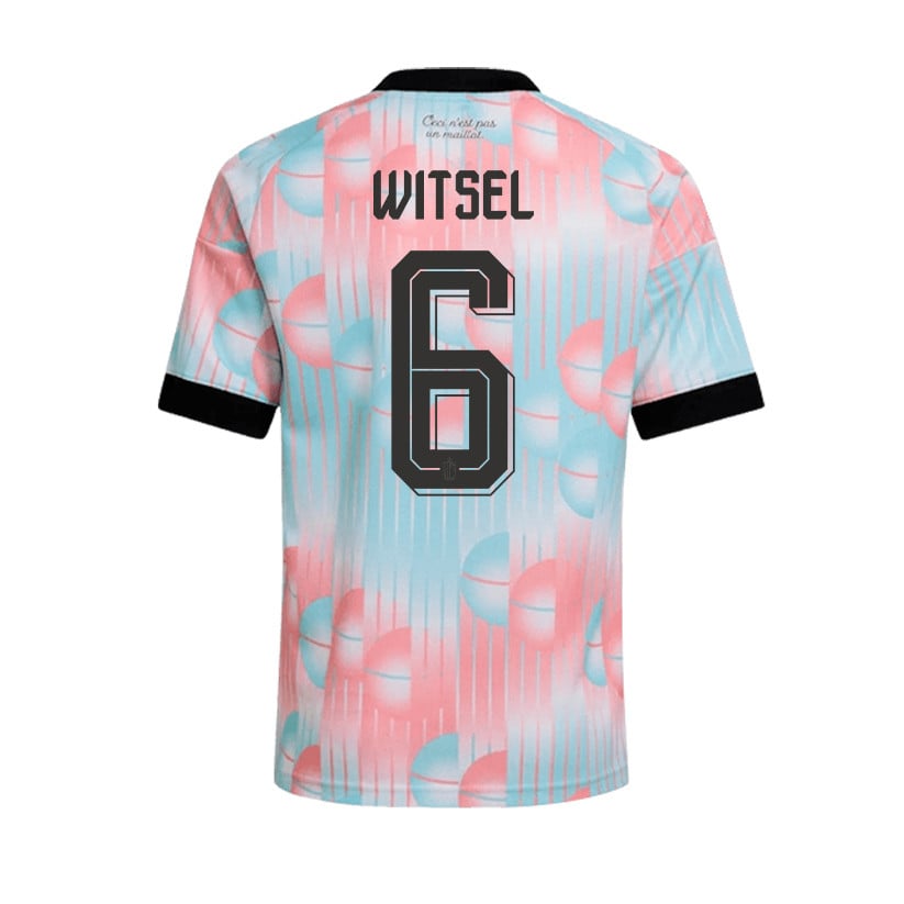 Axel Witsel 6 Belgium 2026 Away Men Jersey & Shorts Set – Light Blue