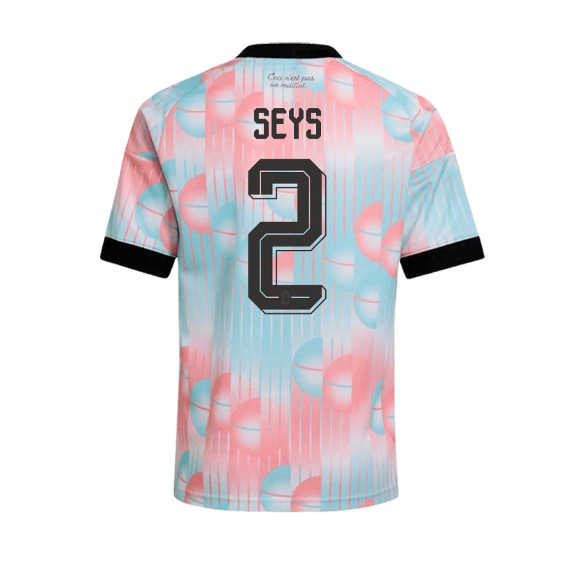Joaquin Seys 2 Belgium 2026 Away Men Jersey & Shorts Set – Light Blue