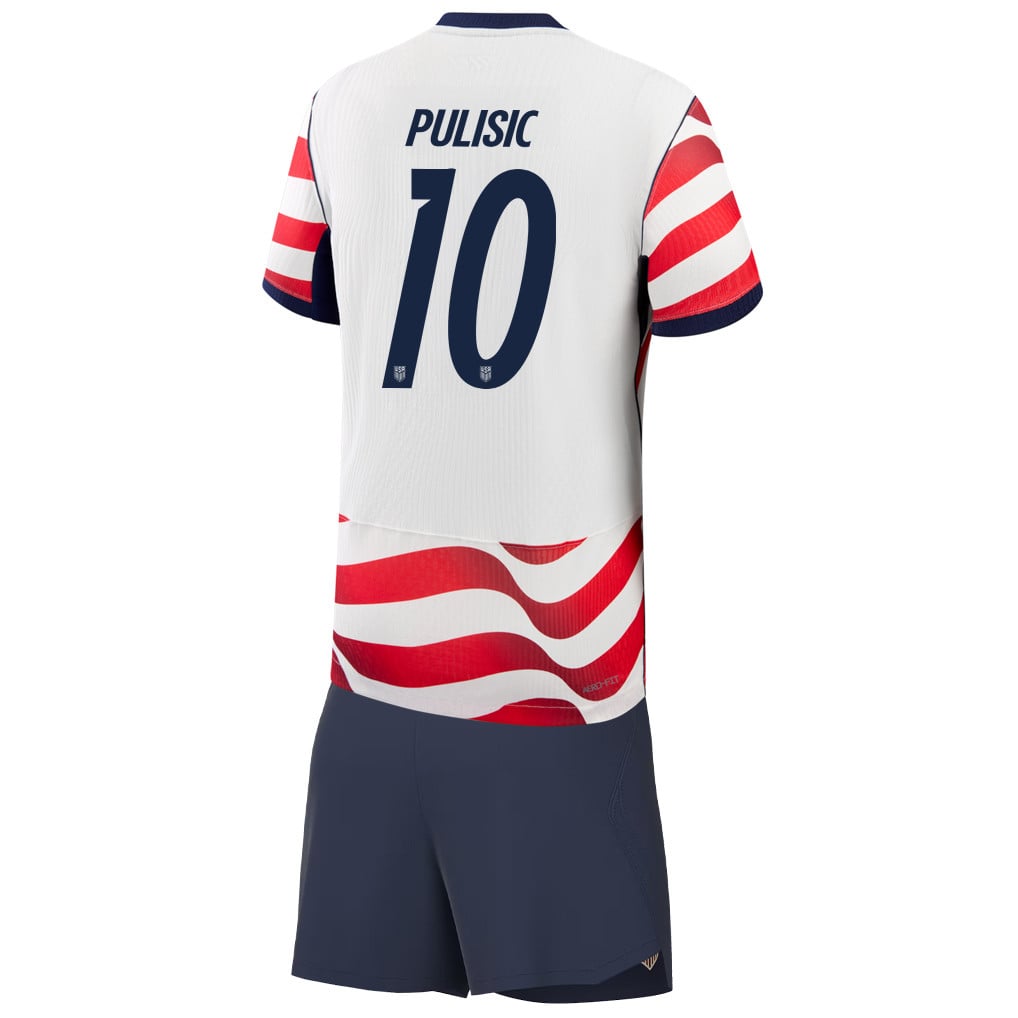 Christian Pulisic 10 USMNT 2026 Home Men Jersey & Shorts Set