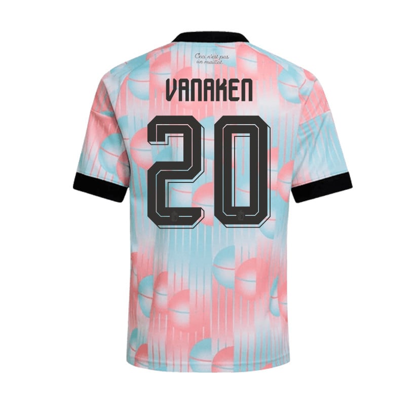 Hans Vanaken 20 Belgium 2026 YOUTH Away Jersey & Shorts Set - Light Blue