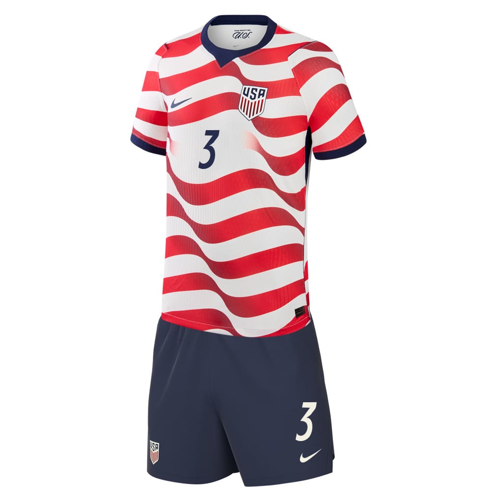 Antonee Robinson 3 USMNT 2026 Home Men Jersey & Shorts Set