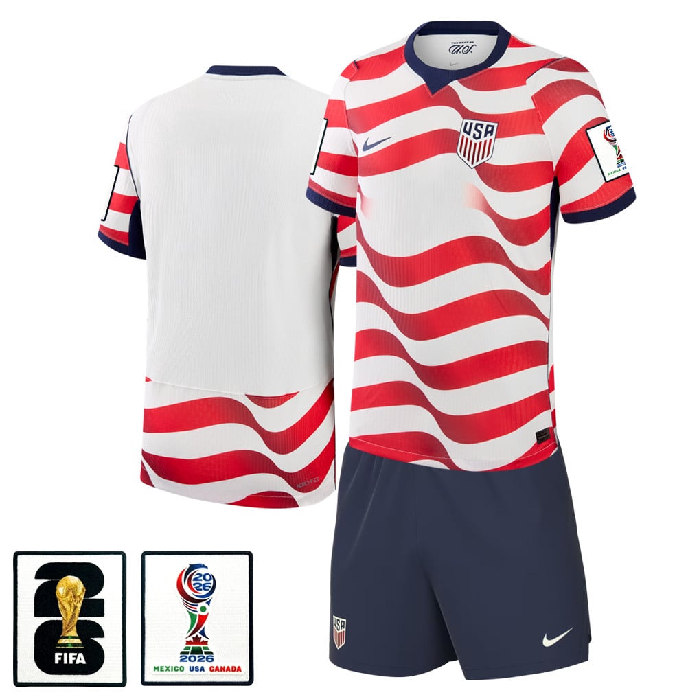 USMNT 2026 Home Men Jersey & Shorts Set