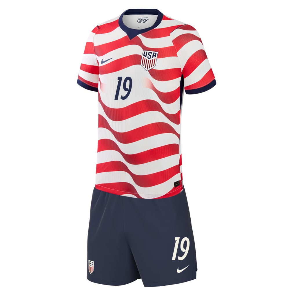 Joe Scally 19 USMNT 2026 YOUTH Home Jersey & Shorts Set