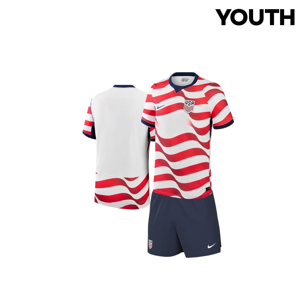 USMNT 2026 YOUTH Home Jersey & Shorts Set