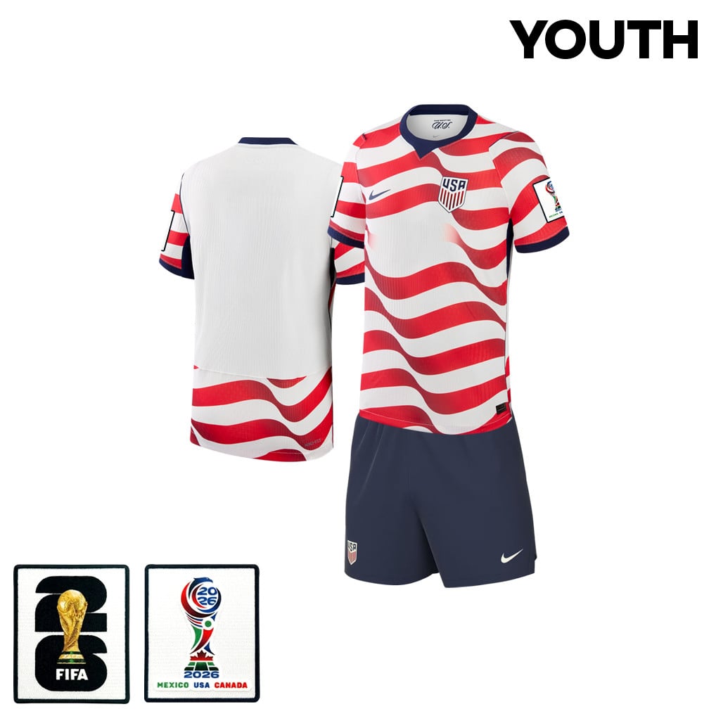 USMNT 2026 YOUTH Home Jersey & Shorts Set