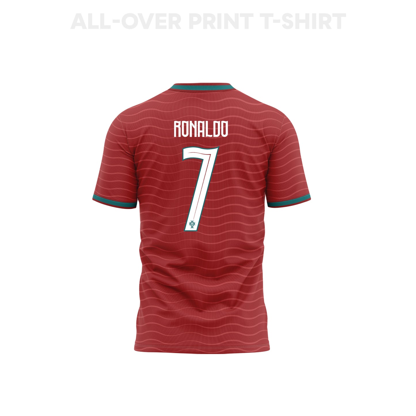 Cristiano Ronaldo 7 Portugal 2026 Home 3D T-Shirt Fully Printed – Unisex, Red